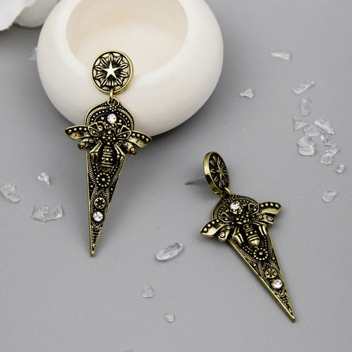 Серьги Арт. 3V-5920-Y - MyGemma фото 2