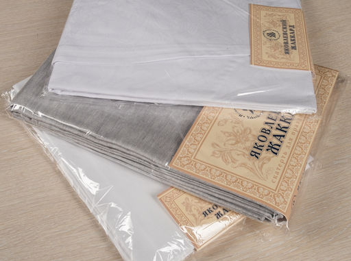 16с3 ЯК Скатерть D-183 "Овальная" цв.белый