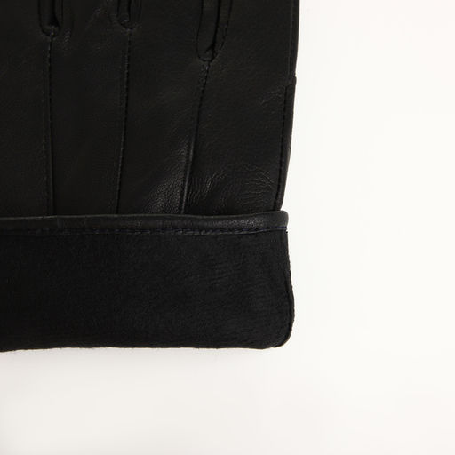 Перчатки женские, размер XL, с утеплителем, чёрные