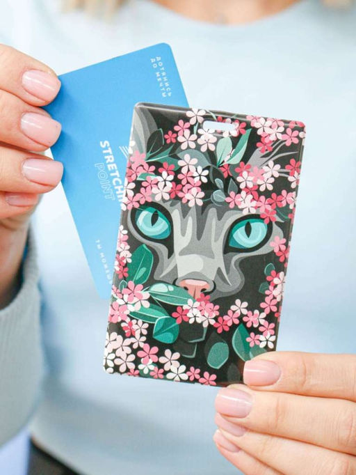 Держатель для карт Green eyes (6,5 х 10,4 см)