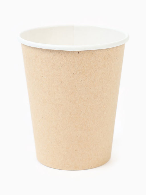 Стакан бумажный «Крафт» 250 мл, диаметр 80 мм (100 шт.)