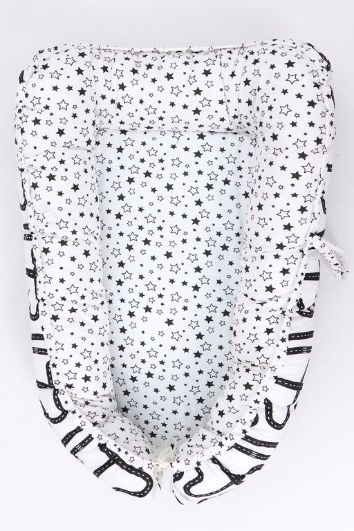 Кокон-гнездышко со съемным чехлом арт.КОГЗ-01/дорога