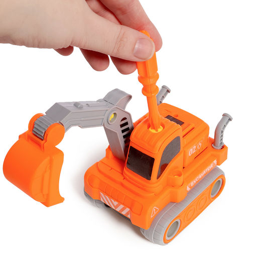 Конструктор винтовой Робот пожарный, 5 в 1 - Simaland фото 10