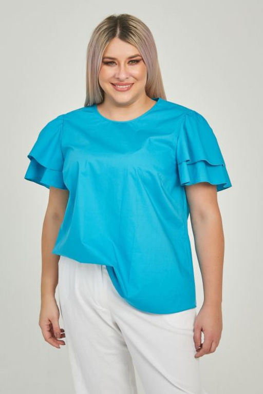 Блуза Luxury Moda 1086 бирюзовый