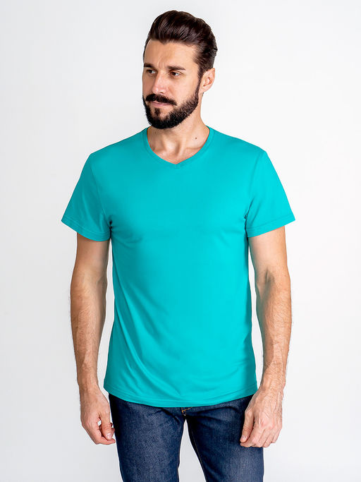 Футболка мужская короткий рукав GREG G146-RD-2011 (ментол)  фото 6