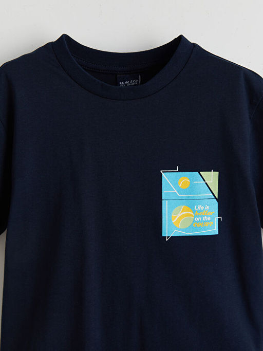 Bisiklet Yaka Erkek ?ocuk Ti??rt