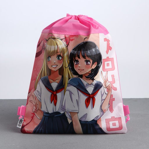 Сумка для обуви Школьницы, полиэстер, размер 41х31 см - Artfox фото 3