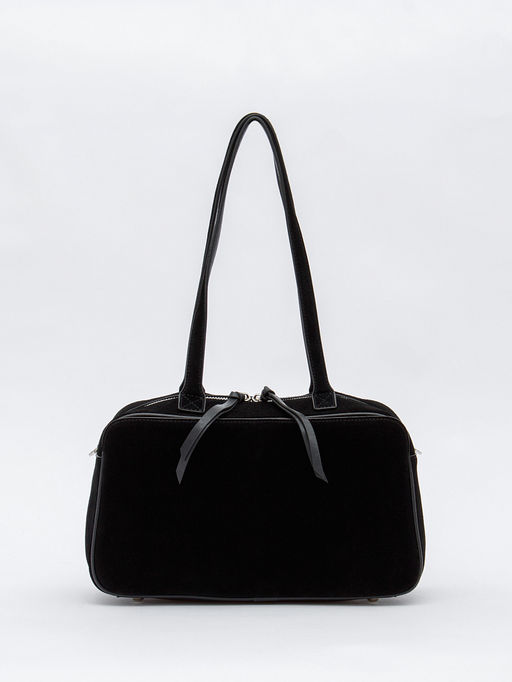 Сумка 8586F black Polina&Eiterou