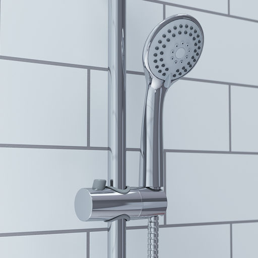 3703F24M76, Душевой гарнитур с верхней лейкой, MI