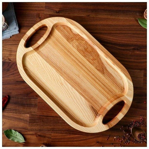 888-509 Блюдо овал 22х40 см. с ручками(5) - Lenardi фото 2