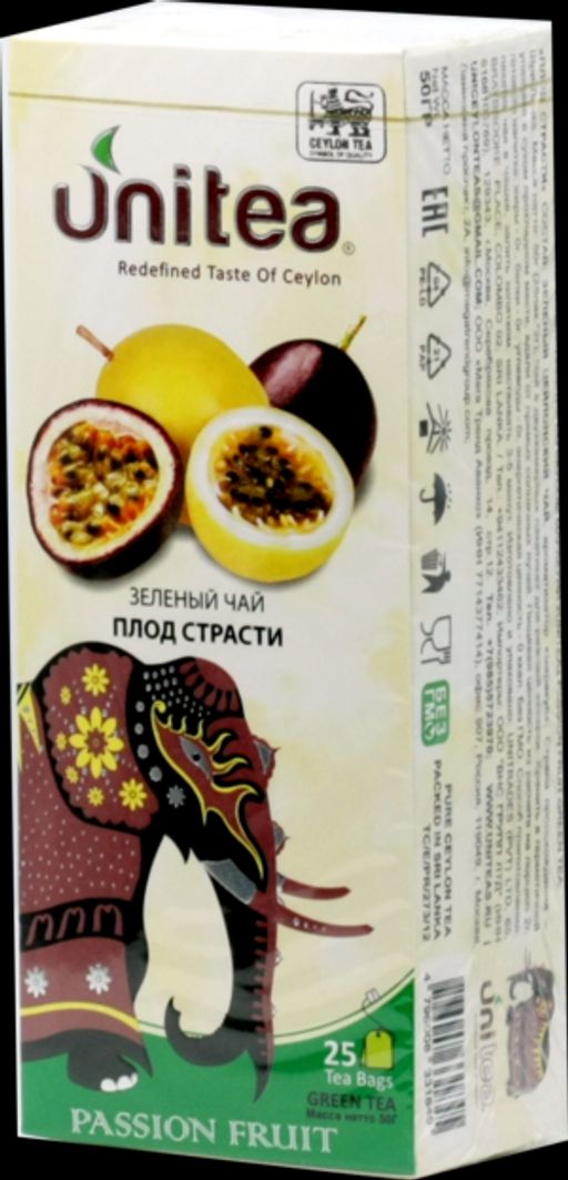 UNITEA. Passion fruit карт.пачка, 25 пак.