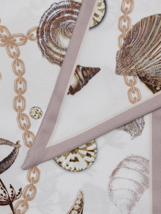 Шарф жен. шелк 10х125 E04-8449-21