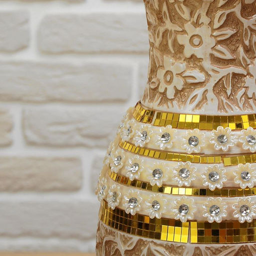 Ваза напольная «Версаль», h=60 см, керамика, МИКС