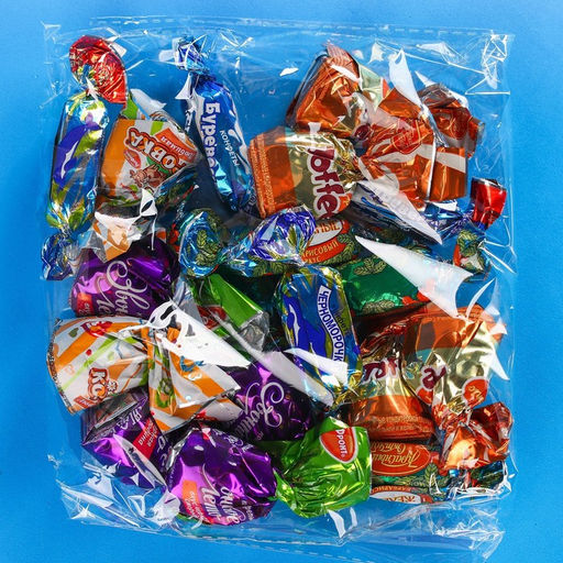 Сладкий детский подарок Новогодняя посылка: конфеты 300 г