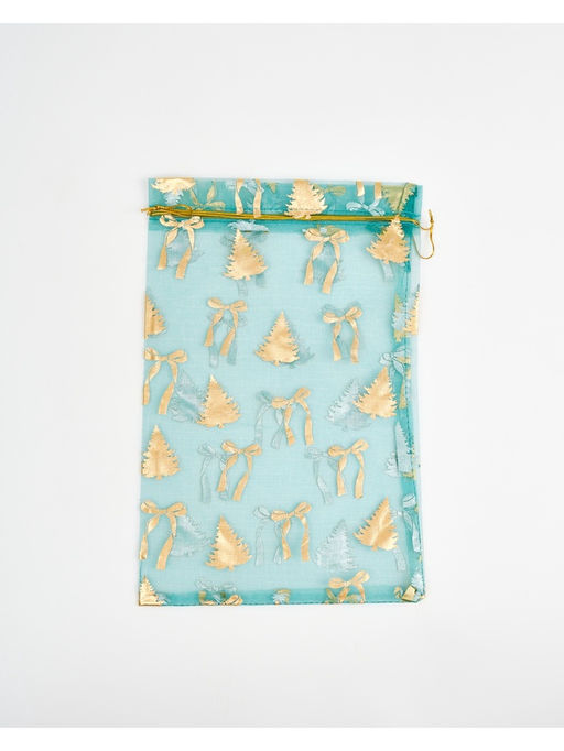 Цена за 19 шт. Мешочек подарочный органза «Новогоднее настроение», 20×30 см