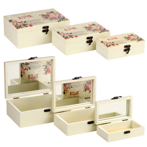 Шкатулка 3 штуки набор / HL203 /уп 20/ - Галеонтрейд фото 8