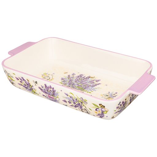 БЛЮДО ДЛЯ ЗАПЕКАНИЯ AGNESS ЛАВАНДА ПРЯМОУГ3,6 Л 39*22,5*7,5 СМ