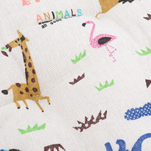 Лежак для животных ЗооМир, 45 х 45 х 10 см, белый - Пижон фото 4