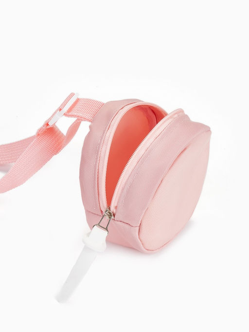 Сумка детская поясная на молнии «Выбражулька», розовая