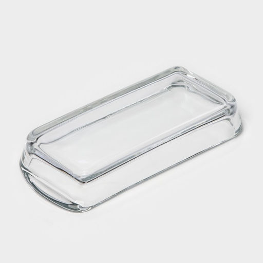 Менажница BAROQUE, 15×7.5 см, 2+1, стекло, прозрачная