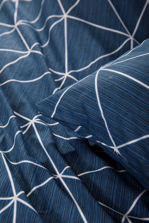 КПБ Грани Н поплин + серебро