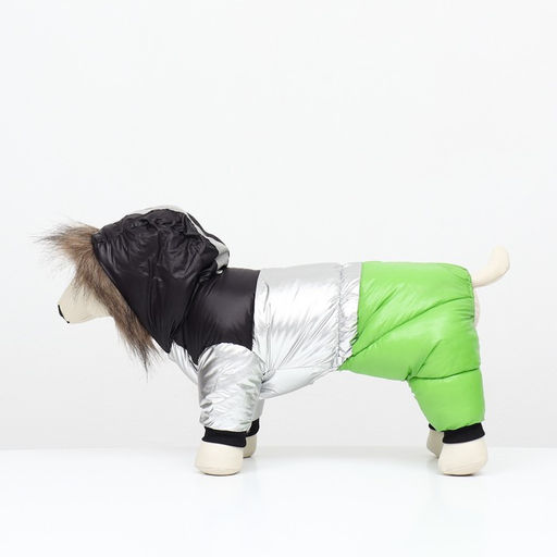 Комбинезон Пушок, размер 16 (ДС 36 см, ОГ 46 см, ОШ 35 см), зелёный - Simaland фото 4