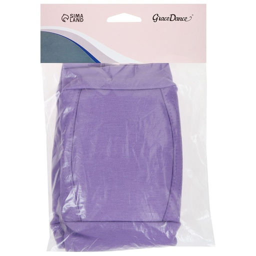 Наколенники для гимнастики и танцев Grace Dance, с уплотнителем, р. XXS, 3-5 лет, цвет сиреневый  фото 4