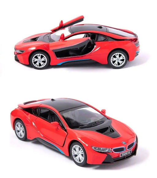 Kinsmart. Модель арт.КТ5379/7 "BMW i8" 1:36 (красная) инерц.