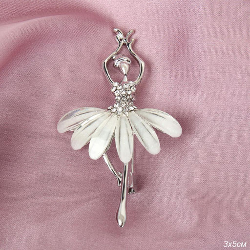 Брошь Балерина / 3396 /уп 24/