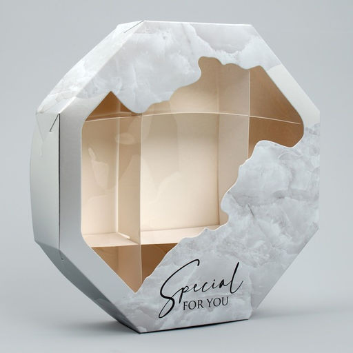 Цена за 5 шт. Коробка кондитерская складная, упаковка Special for you, 27×27×5 см