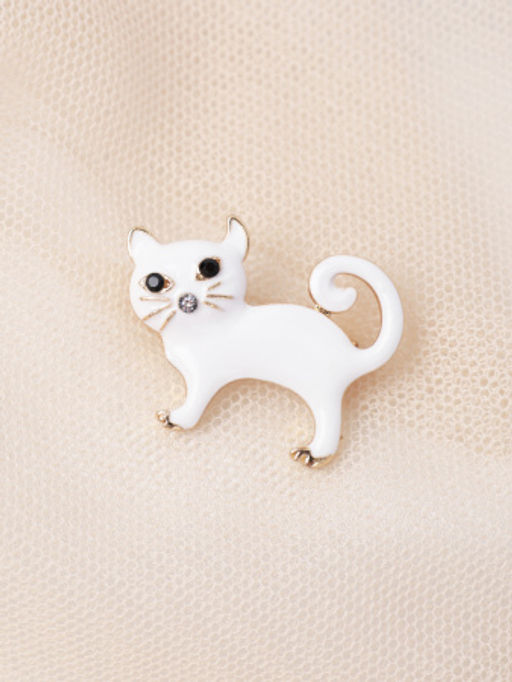 Брошь Кошка / 6485 /уп 12/микс - Галеонтрейд фото 2