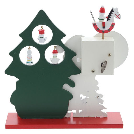 Изделие декоративное "Рождество"(муз), L20 W6 H22 см