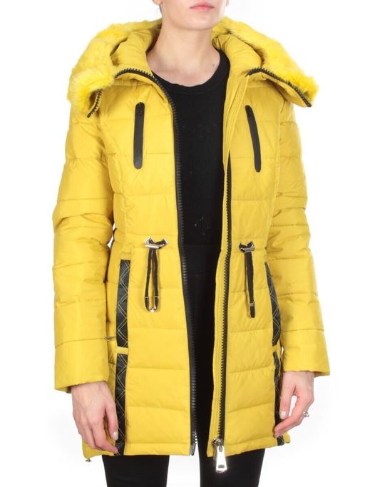 A15-863 YELLOW Куртка зимняя облегченная KEMIRA - Fashion фото 6