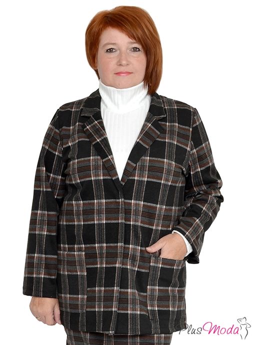 Жакет Модель №984 размеры 44-84 - Plusmoda фото 2