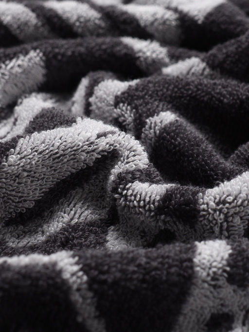 Полотенце махровое Этель Больших побед, 70?130 см, 100% хлопок, 420 г/м?, серое