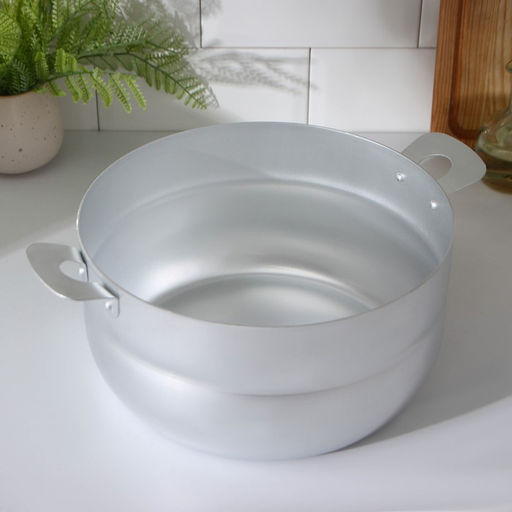 Манты-казан, 6 л, d=26 см, с 4 сетками, высота секции 5 см, с крышкой, штампованный алюминий