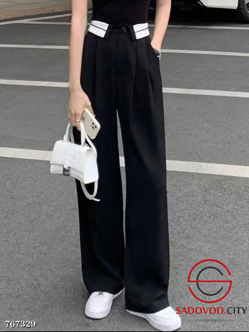 Классические брюки палаццо женские
