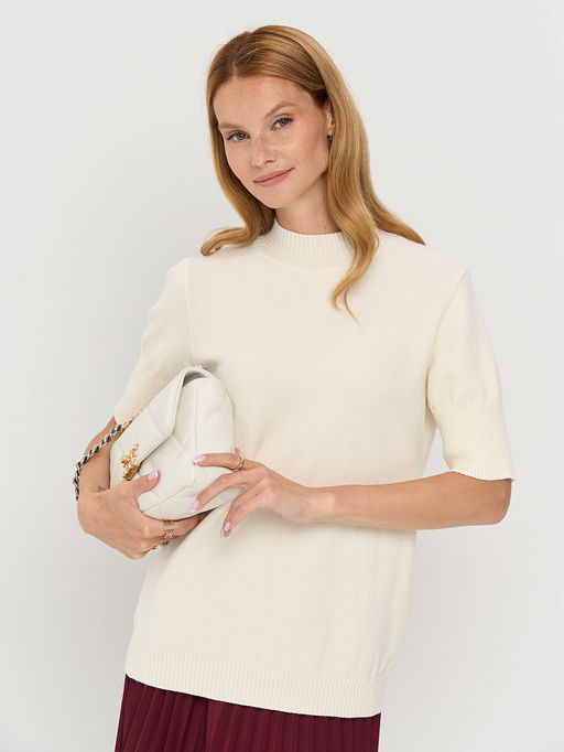 Джемпер женский 9242-94195. 276 молоко