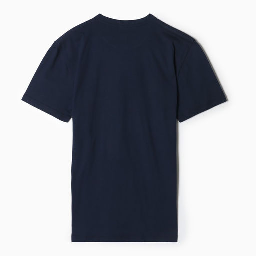 Футболка мужская с принтом, цвет тёмно-синий, размер 52