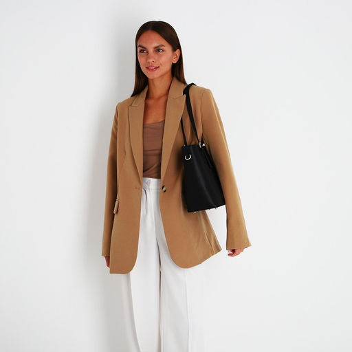 Сумка-шопер на молнии, цвет чёрный - Simaland фото 3