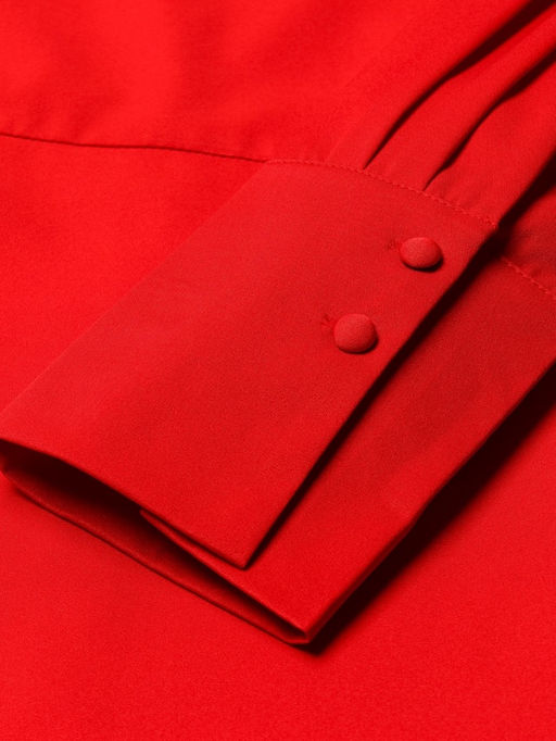 Платье женское короткое MINAKU: Silk pleasure, красное, размер 44
