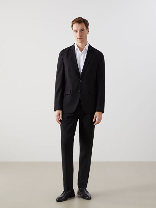 Standart Kal?p Erkek Blazer Ceket