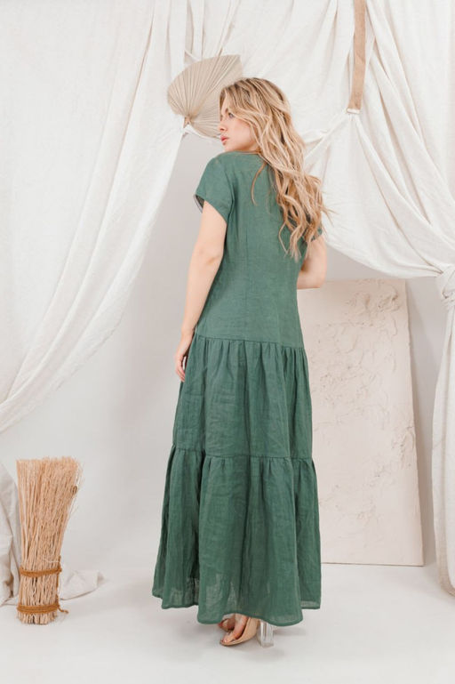 Платье AMORI 9668 изумруд  фото 2