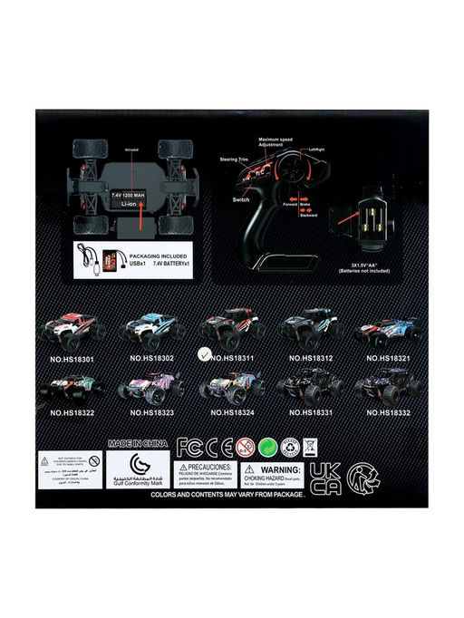 Машинка на пульте управления Багги, радиоуправление, 4WD, 36 КМ/Ч, масштаб 1:18 - Simaland фото 10