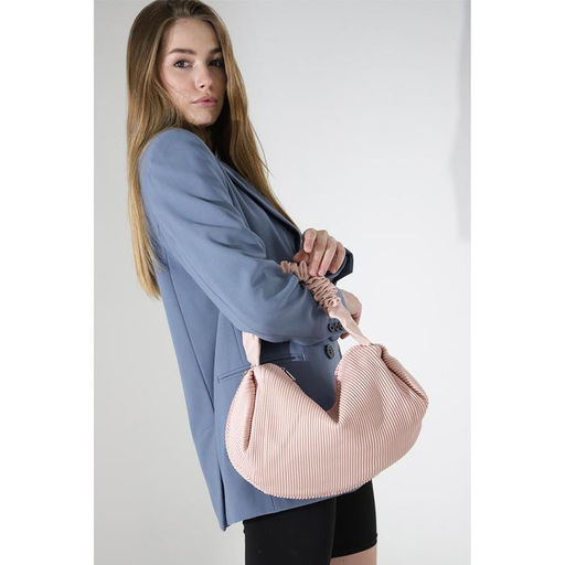 Сумка-мешок на молнии, длинный ремень, цвет бежевый - Simaland фото 4