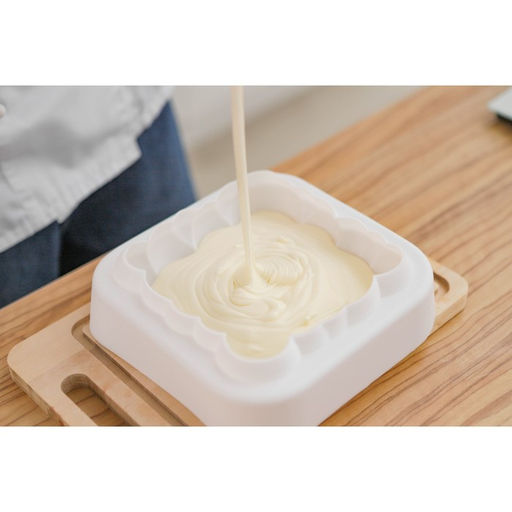 Форма для муссовых десертов и выпечки KONFINETTA Воздушные пузыри, силикон, 20?5,5 см, цвет белый  фото 9