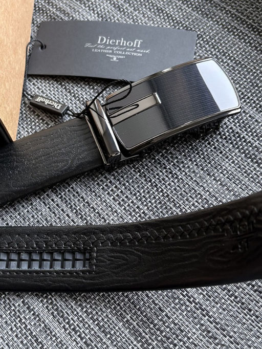 Мужской кожаный ремень автомат Dierhoff ДРА 2177/35 - Sergio valentini фото 2
