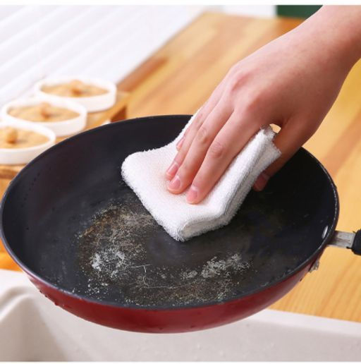 Двухслойная бамбуковая салфетка для мытья посуды (1 шт.), 22*18 см - Home фото 16