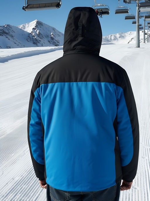 Горнолыжная куртка мужская зимняя голубого цвета 7616Gl - Mtforce фото 21
