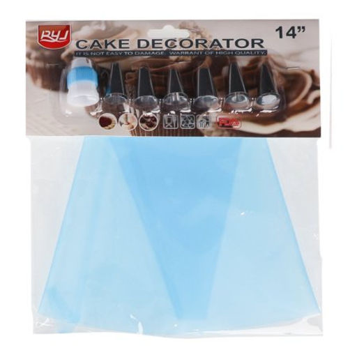 Кондитерский мешок с насадками 7 предметов / JY- 7 пр /уп 60/240/ - Галеонтрейд фото 3